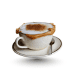 Leite doce cappuccino